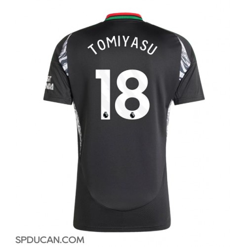 Muški Nogometni Dres Arsenal Takehiro Tomiyasu #18 Gostujuci 2024-25 Kratak Rukav